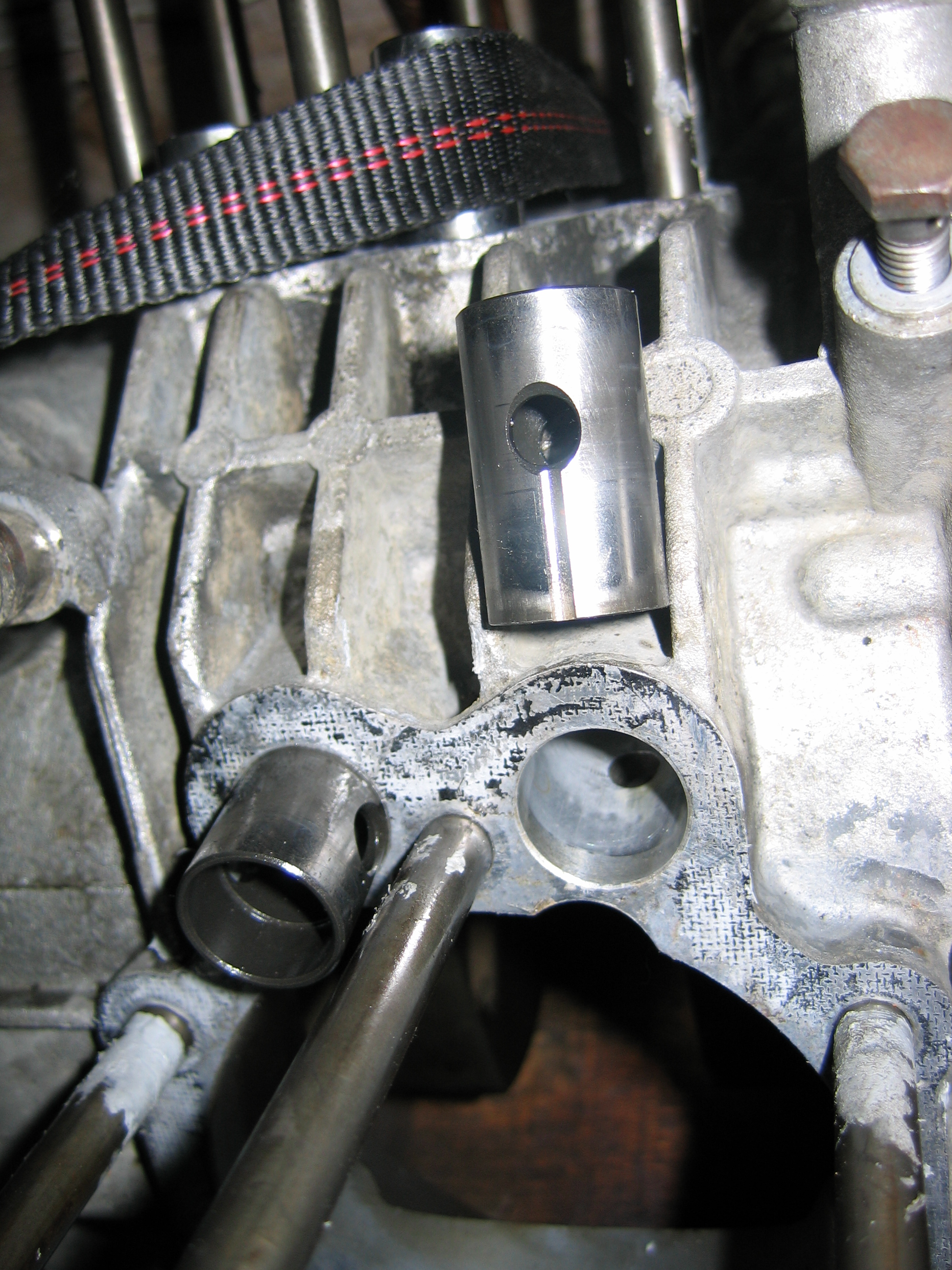 Position des poussoirs